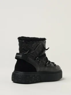 Stivaletto Pinko in nylon trapuntato e pelle