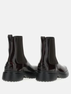 Stivaletto Tod's in pelle spazzolata