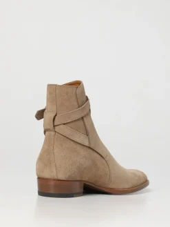 Stivaletto Wyatt 30 Jodhpur Saint Laurent in suede