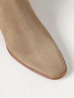 Stivaletto Wyatt 30 Jodhpur Saint Laurent in suede