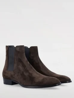 Stivaletto Wyatt Saint Laurent in camoscio