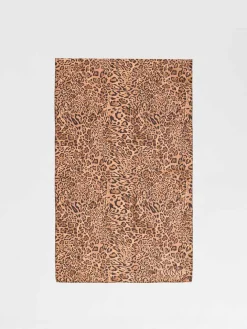 Stola Twinset in modal lurex stampa animalier