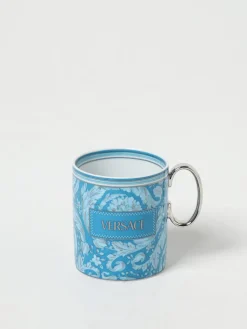 Tazza Rosenthal x Versace Home in porcellana con stampa Baroque
