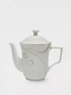 Teiera Ginori 1735 in porcellana con motivo