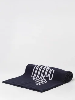 Telo da bagno Emporio Armani Swimwear con maxi logo