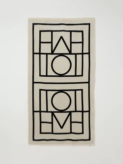 Telo mare con maxi logo Toteme