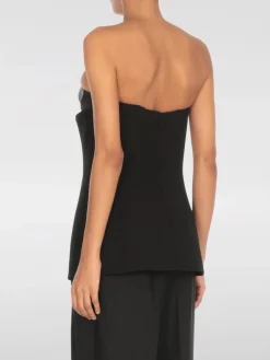 Top da sera Khaite in raso