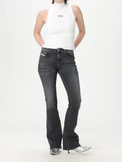 Top dolcevita Diesel in misto viscosa