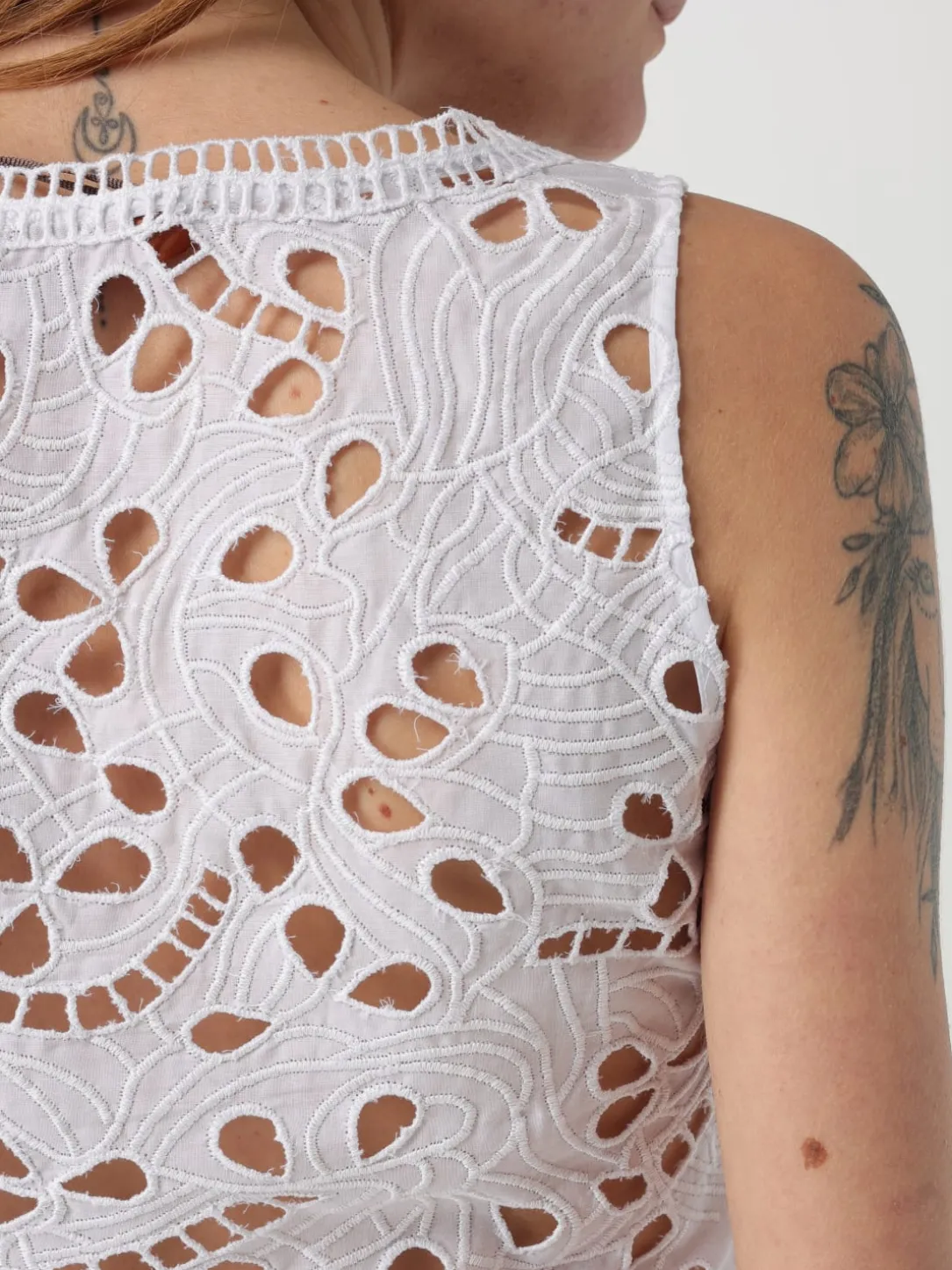 Top Ermanno Scervino Life in misto cotone