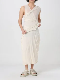 Top in cotone drappeggiato Rick Owens