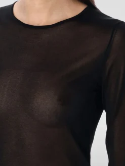 Top in maglia Golden Goose in misto viscosa