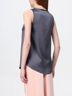 Top in raso di seta Brunello Cucinelli