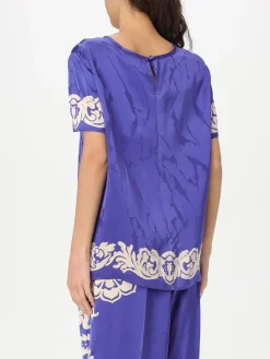 Top in viscosa con stampa floreale Etro