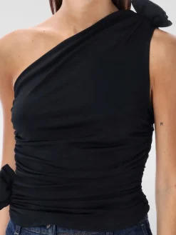 Top monospalla Magda Butrym in viscosa