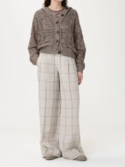 Top smanicato Brunello Cucinelli in seta