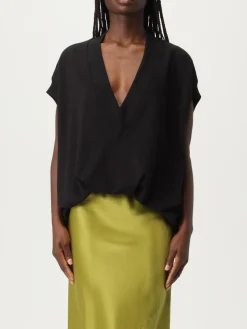 Top smanicato Dries Van Noten in cotone