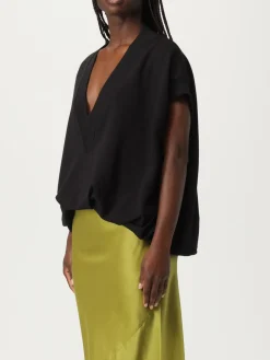 Top smanicato Dries Van Noten in cotone