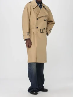 Trench doppiopetto Acne Studios in cotone organico