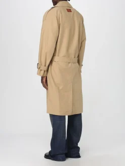 Trench doppiopetto Acne Studios in cotone organico
