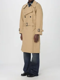 Trench doppiopetto Acne Studios in cotone organico
