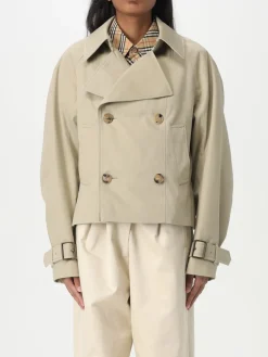 Trench doppiopetto Burberry in cotone