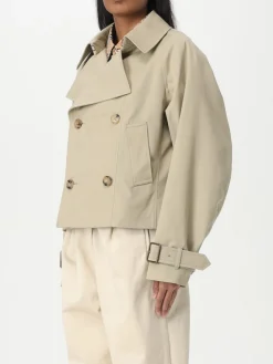 Trench doppiopetto Burberry in cotone