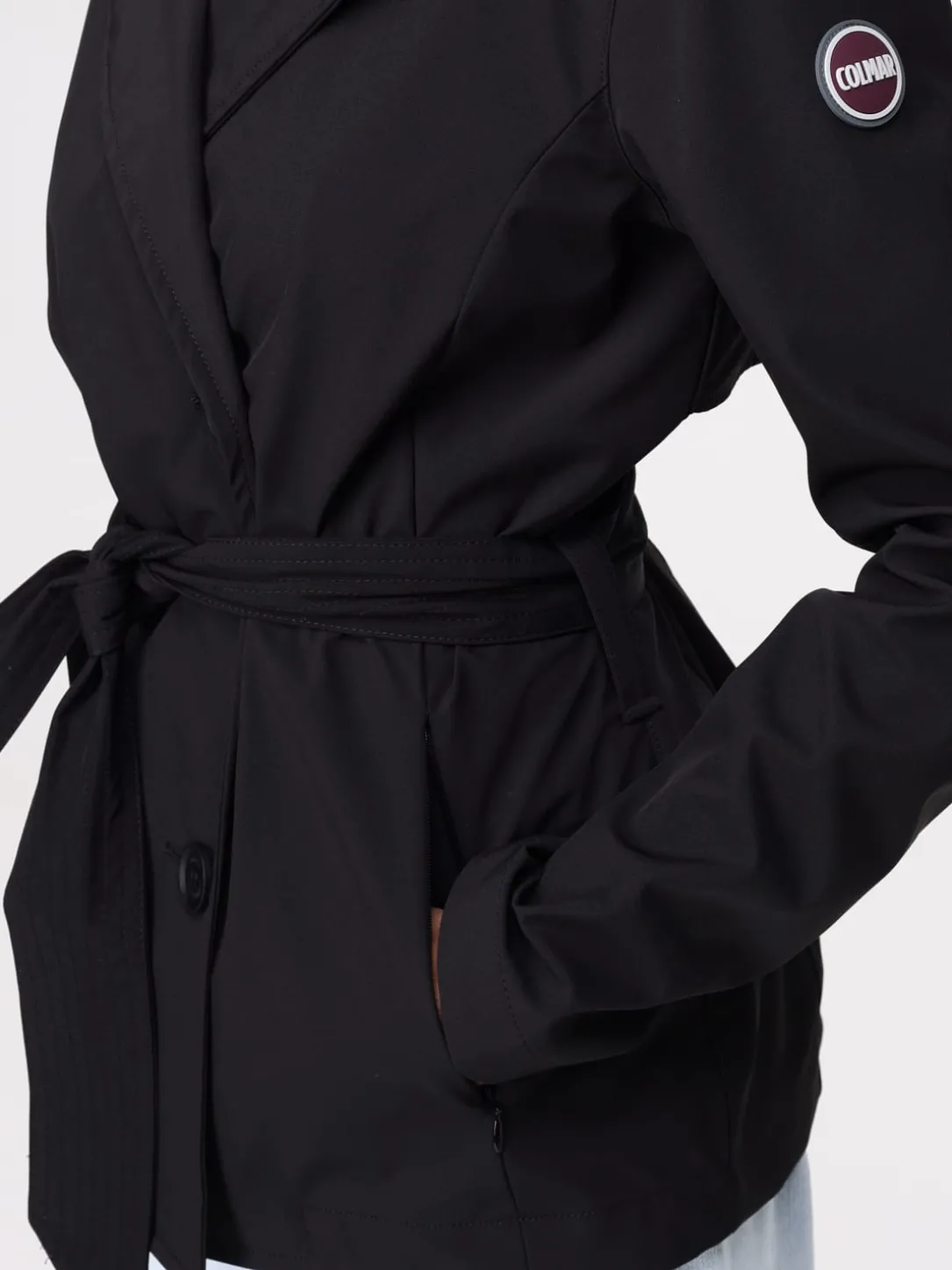 Trench doppiopetto Colmar in nylon