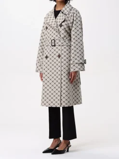 Trench doppiopetto Max Mara The Cube in cotone stampato