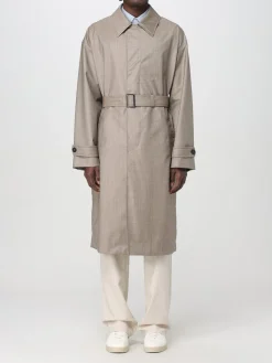 Trench Emporio Armani in lana vergine