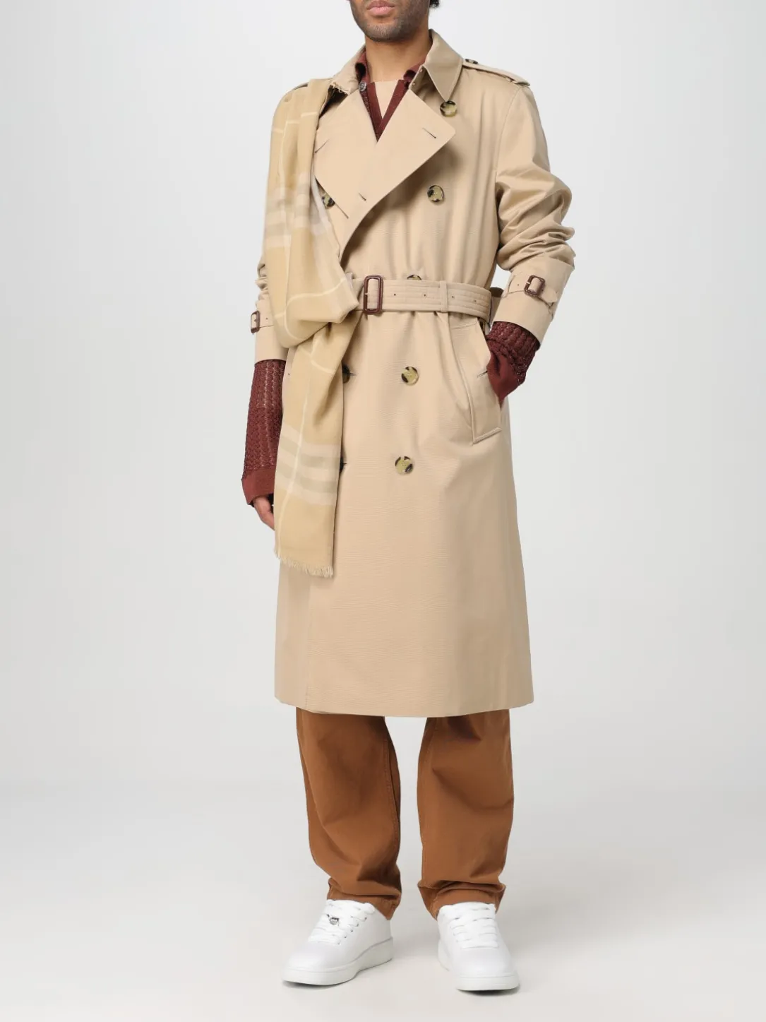 Trench Heritage Kensington lungo Burberry