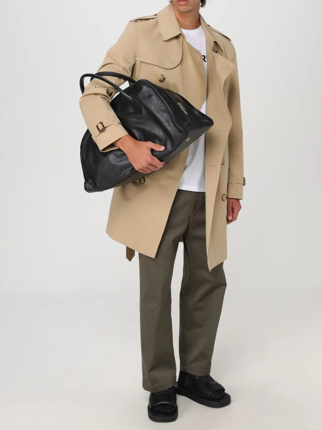 Trench Heritage Kensington medio Burberry