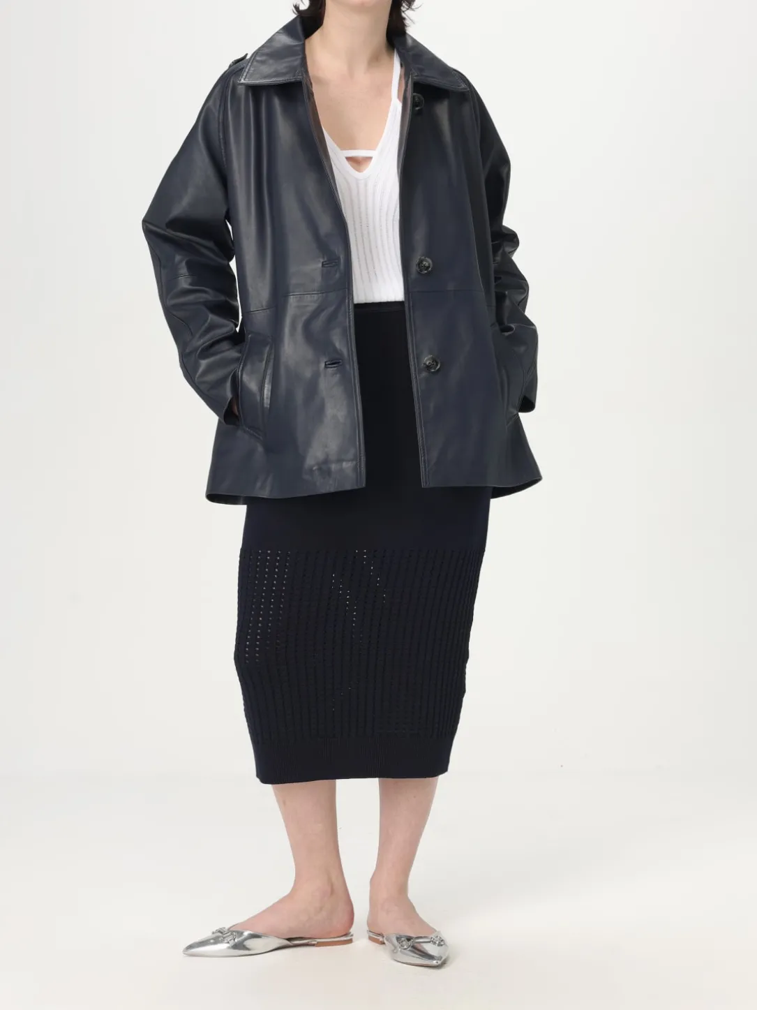 Trench Iceberg in pelle