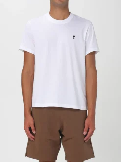 T-shirt Ami Paris in cotone con logo