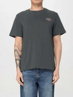 T-shirt A.P.C. in cotone con logo
