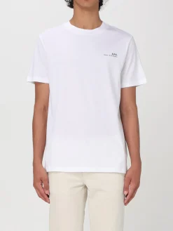 T-shirt A.P.C. in cotone con logo