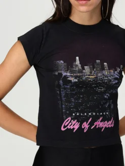 T-shirt Balenciaga in cotone stretch