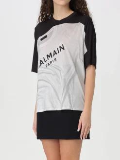 T-shirt Balmain in cotone organico