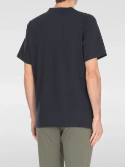 T-shirt Barbour in cotone con logo