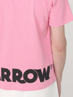 T-shirt Barrow in cotone con logo posteriore