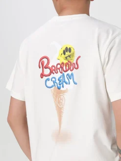 T-shirt Barrow in cotone con stampa logo