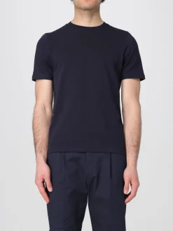 T-shirt basic Alpha Studio in cotone stretch