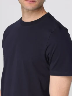 T-shirt basic Alpha Studio in cotone stretch