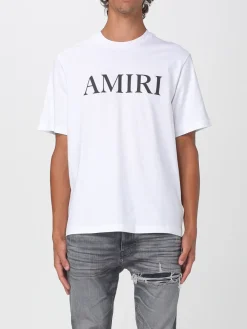 T-shirt basic Amiri in cotone con logo