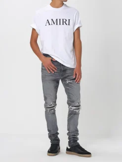 T-shirt basic Amiri in cotone con logo