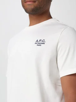 T-shirt basic A.P.C. in cotone