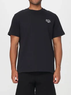 T-shirt basic A.P.C. in cotone