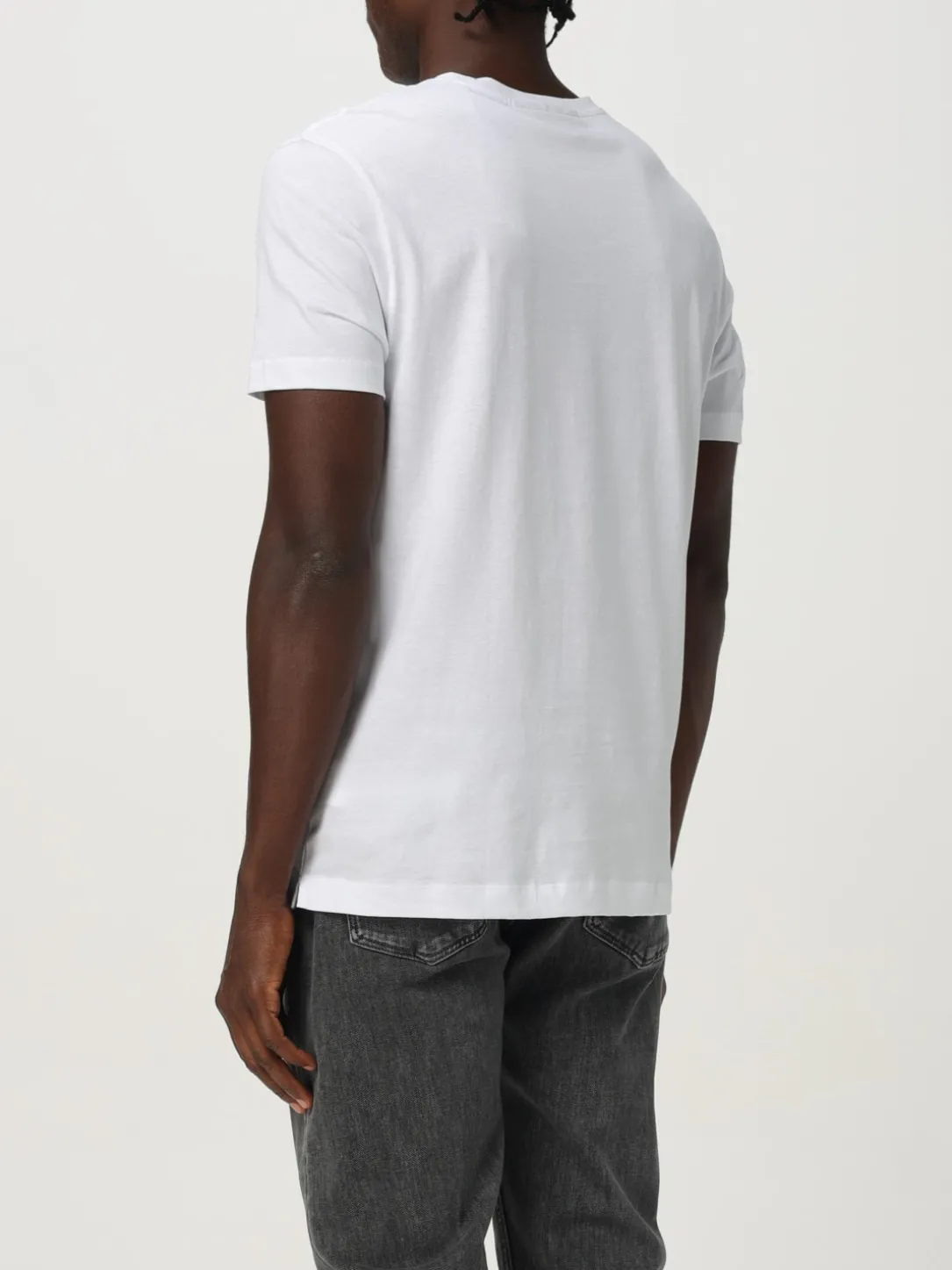 T-shirt basic Boss in cotone