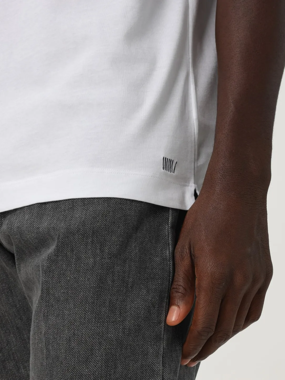 T-shirt basic Boss in cotone