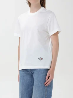 T-shirt basic Bottega Veneta con mini logo