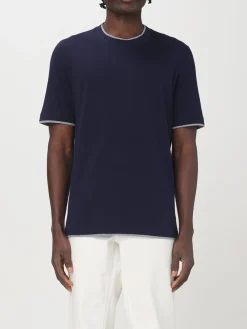 T-shirt basic Brunello Cucinelli in cotone